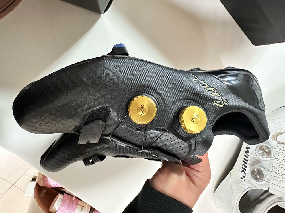 에스웍스7 피터사간 블랙 클릿슈즈 275 (43) 이미지