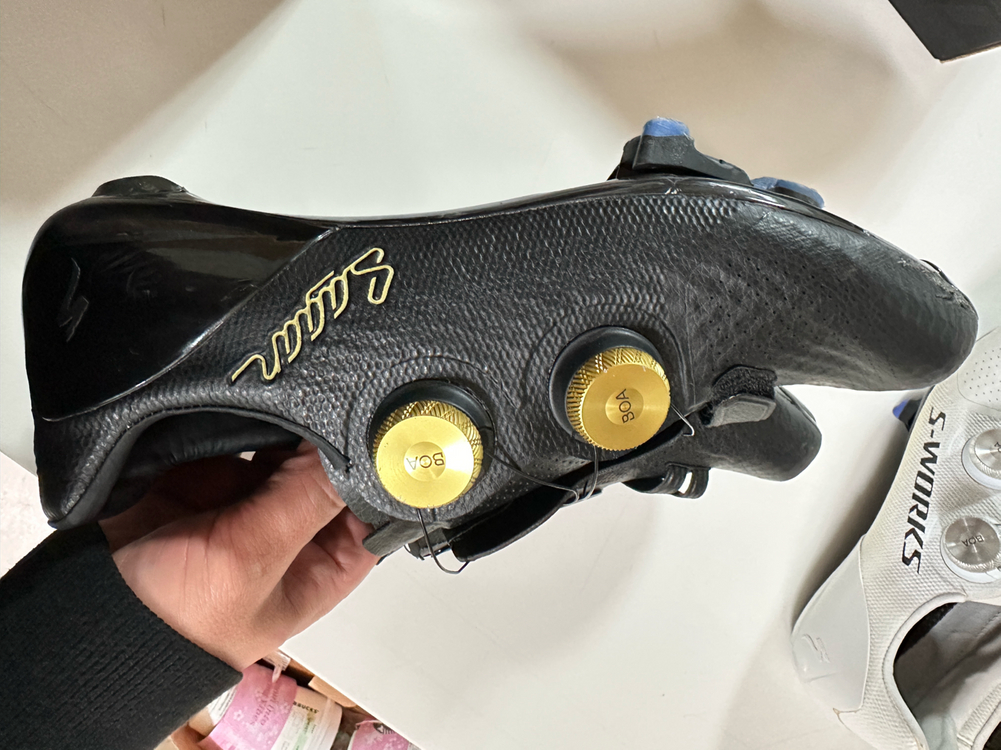 에스웍스7 피터사간 블랙 클릿슈즈 275 (43) 이미지