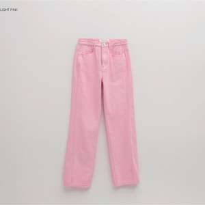 [나인(NAIN)] 일루전 스트레이트 면 데님 팬츠 (PT-5378)