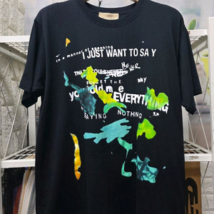 구찌 남성 반팔티 100 그래픽 프린터 반팔티셔츠 MM72 이미지