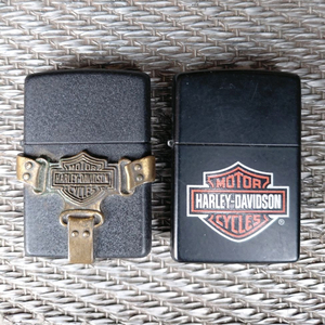 97년식 빈티지 포함 할리데이비슨 지포 라이터 2종 (정품) 이미지