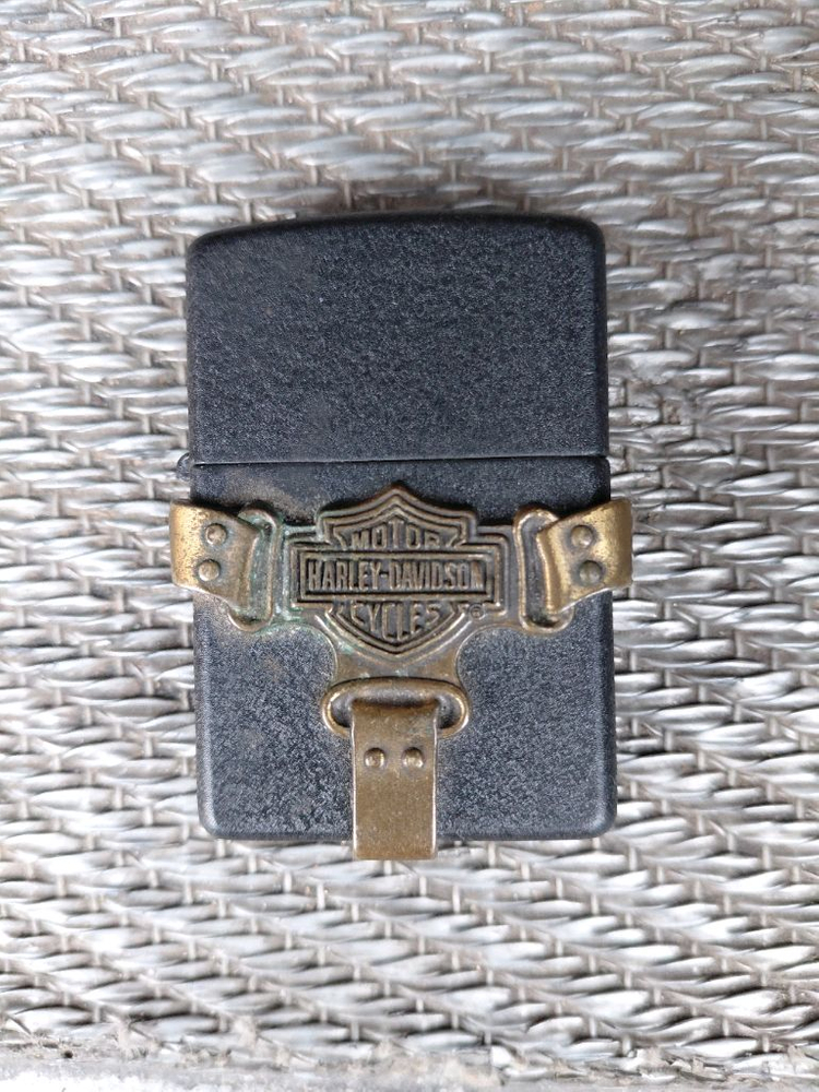 97년식 빈티지 포함 할리데이비슨 지포 라이터 2종 (정품) 이미지