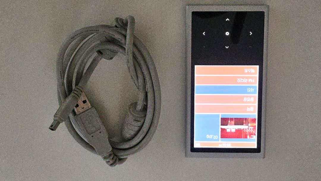 아이리버 MP3 플레이어 이미지