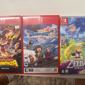 스위치2 (드퀘7, 동키콩 바난자, 젤다 지혜의 투영) 이미지