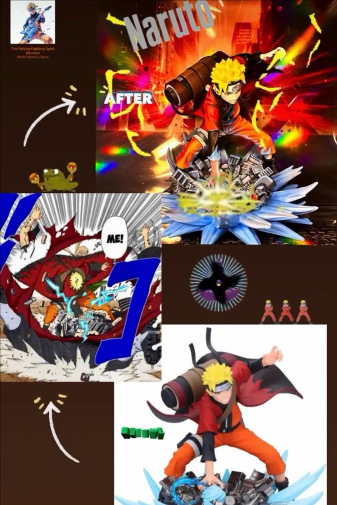[일괄] 나루토 시리즈 2D애니도색 붓도색 리페인트 피규어 레진 리페인팅 이미지
