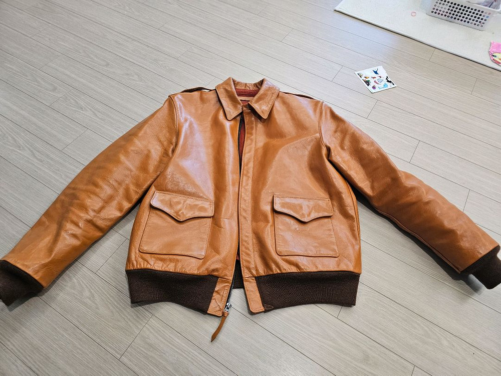 말가죽 a-2자켓 a2 홀스하이드 이미지