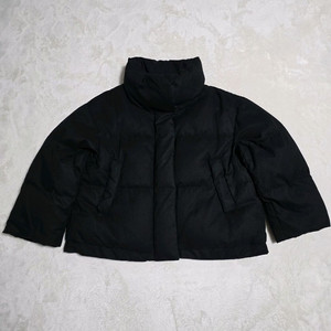 (88)여성 지스튜디오 구스다운 헤링본 숏 푸퍼 패딩 이미지