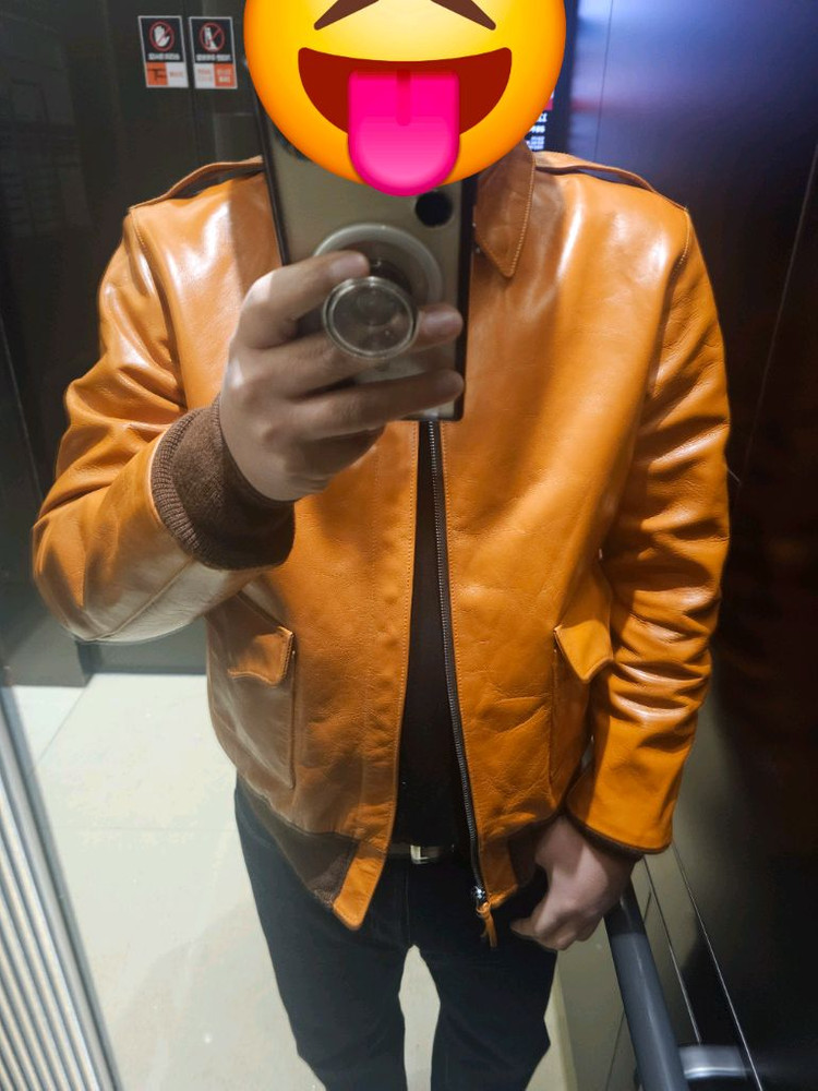 말가죽 a-2자켓 a2 홀스하이드 이미지