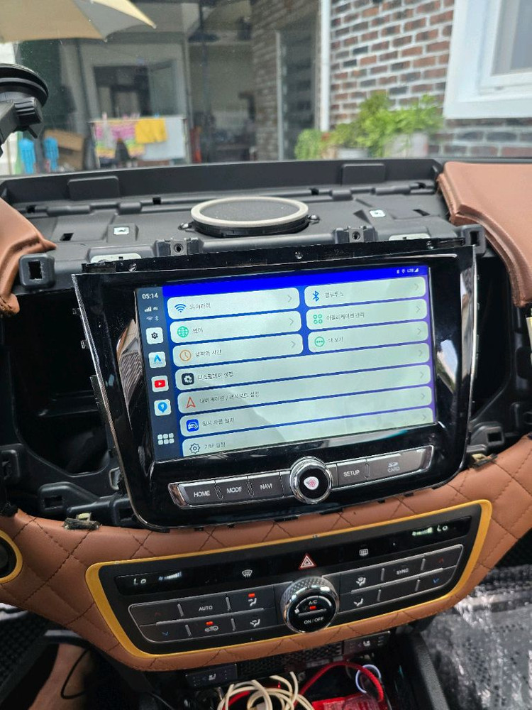 렉스턴,칸 네비 AVN 이미지