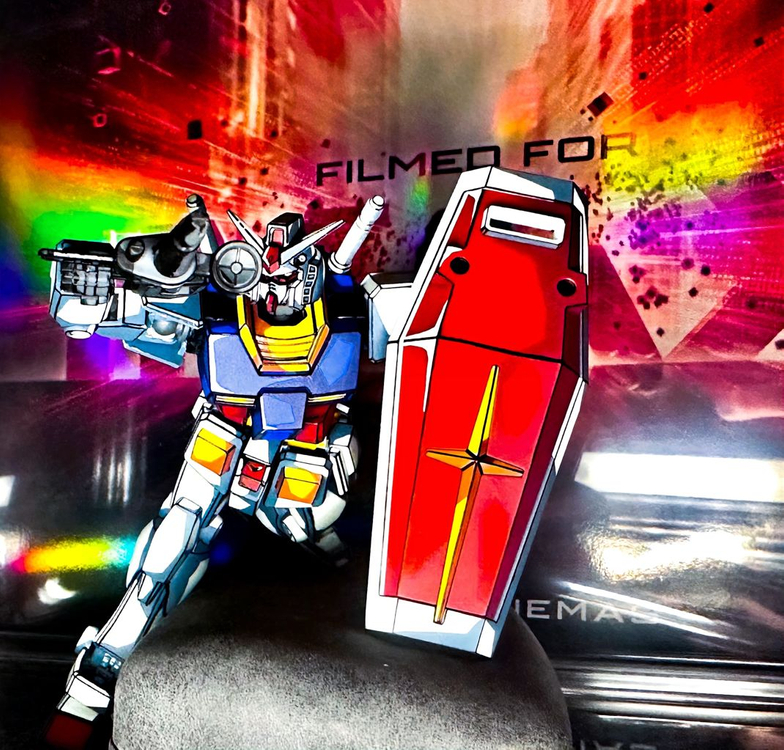 35주년 기동전사 건담 퍼스트건담 2D애니 도색 리페인트 프라모델 건프라 도색작 피규어 박물관 전시회 전시관 전시용 이미지