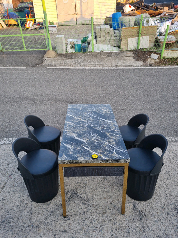 중고.업소용식탁세트 식당 4인용 테이블세트--1