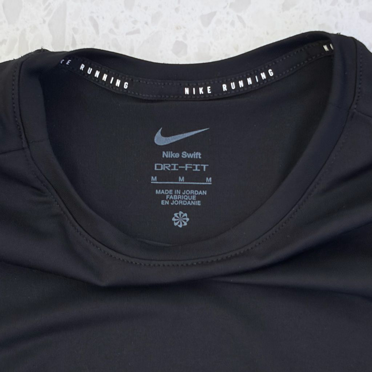 나이키 스위프트 크루넥 롱슬리브 여성용 러닝 탑 / 블랙 / M 이미지
