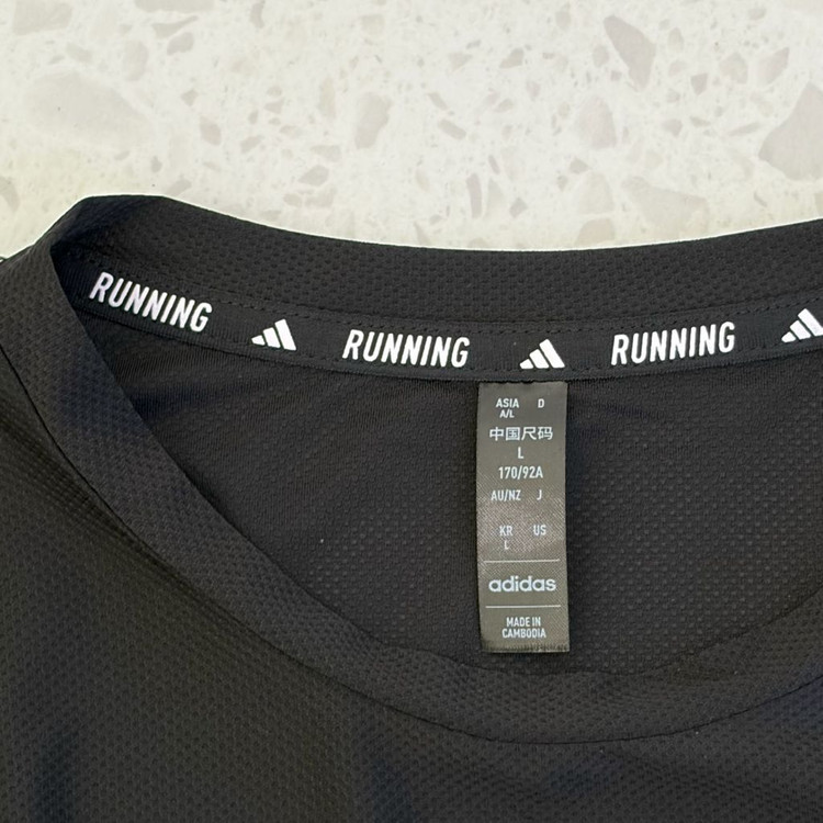 아디다스 오운더런 여성용 롱슬리브 셔츠 / 블랙 / 사이즈 L 이미지