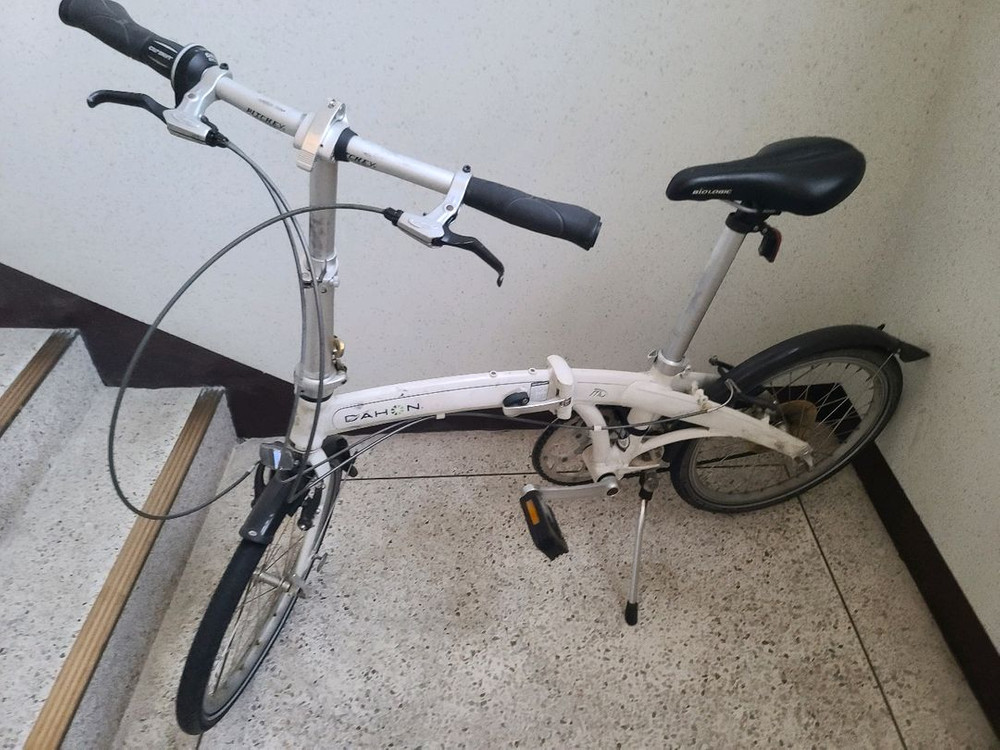 다혼 뮤 8단 접이식 미니벨로 20인치 자전거 이미지