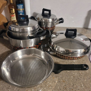 휘슬러 냄비26 24 양수 전골팬4종 후라이팬 이미지