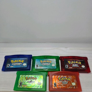 게임보이 어드밴스 (사파이어, 루비, 에메랄드, 리프그린, 파이어레드 판매) 이미지