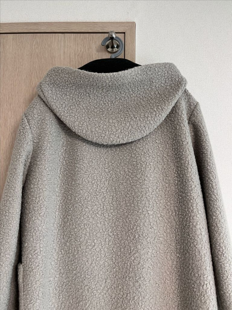 띠어리 여성 더플코트 떡볶이 코트 이미지