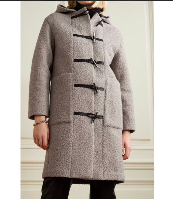 띠어리 여성 더플코트 떡볶이 코트 이미지