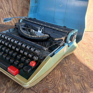 한글. 마라톤 타자기 이미지