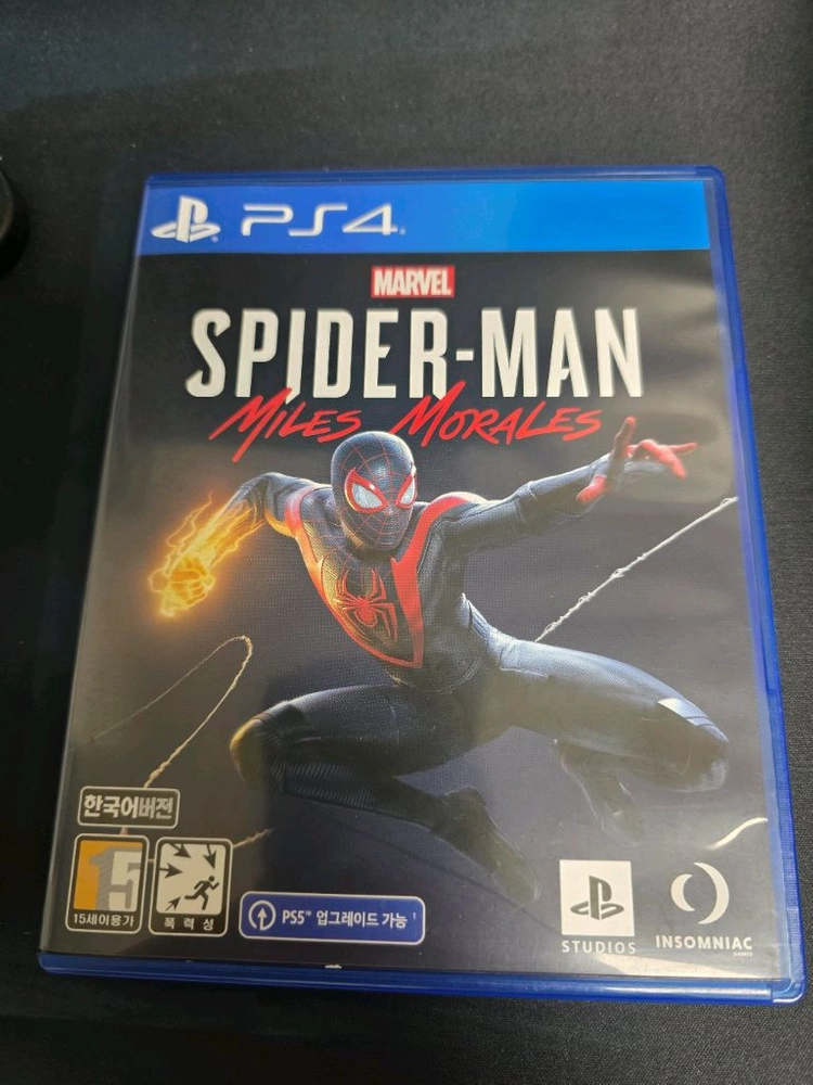 ps4 스파이더맨 마일즈모랄레스 S급 - 안심되는 중고거래
