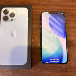 아이폰13프로 256GB 시에라블루 풀박 (부산 이미지