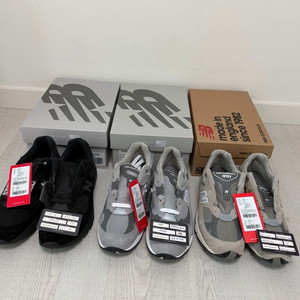 뉴발란스 992 코어 그레이 블랙 991그레이 290사이즈 국내공홈 새제품 이미지