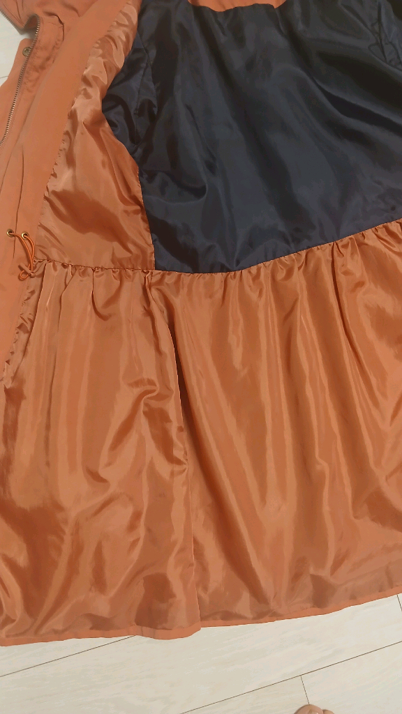 플라스틱아일랜드 코랄 트렌치코트(S) 이미지