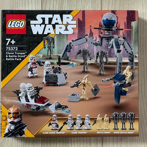 레고 75372 클론 트루퍼와 배틀 드로이드 배틀팩 (미개봉) LEGO 스타워즈 (2024) 이미지