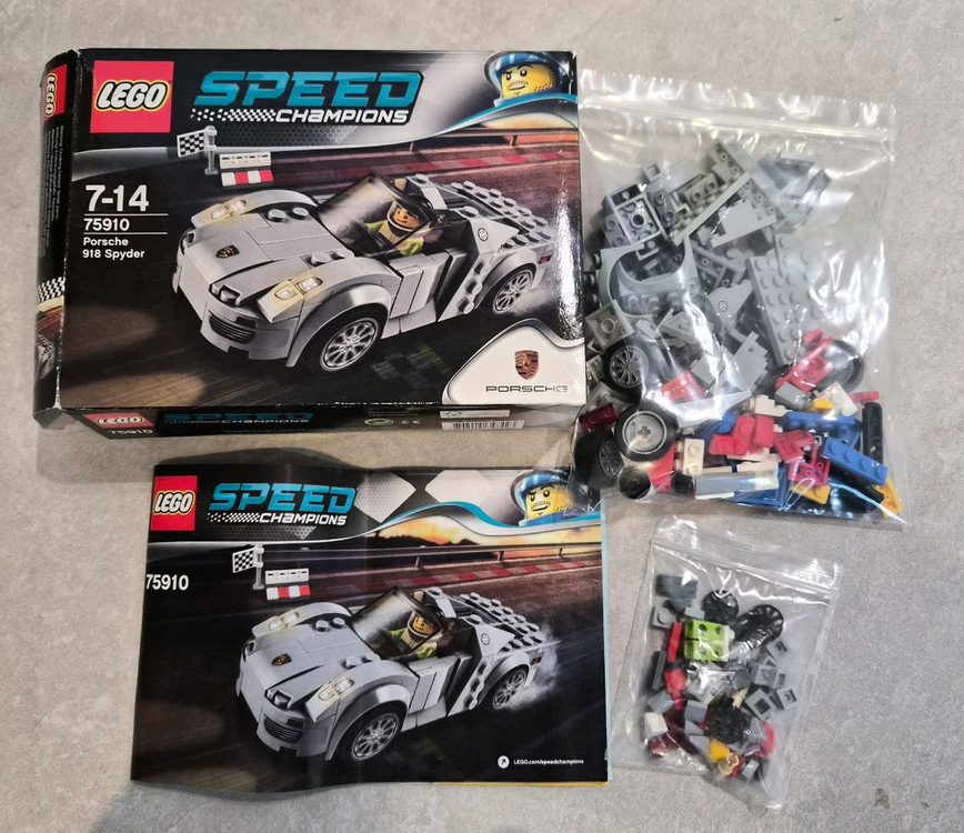 레고 75910 포르쉐 918 스파이더 판매합니다. 이미지