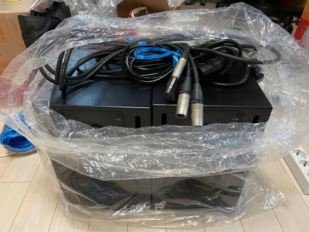 제네릭 1030A 스튜디오 모니터 스피커 1조 + QUIKLOK 스탠드 + 케이블 풀세트 이미지