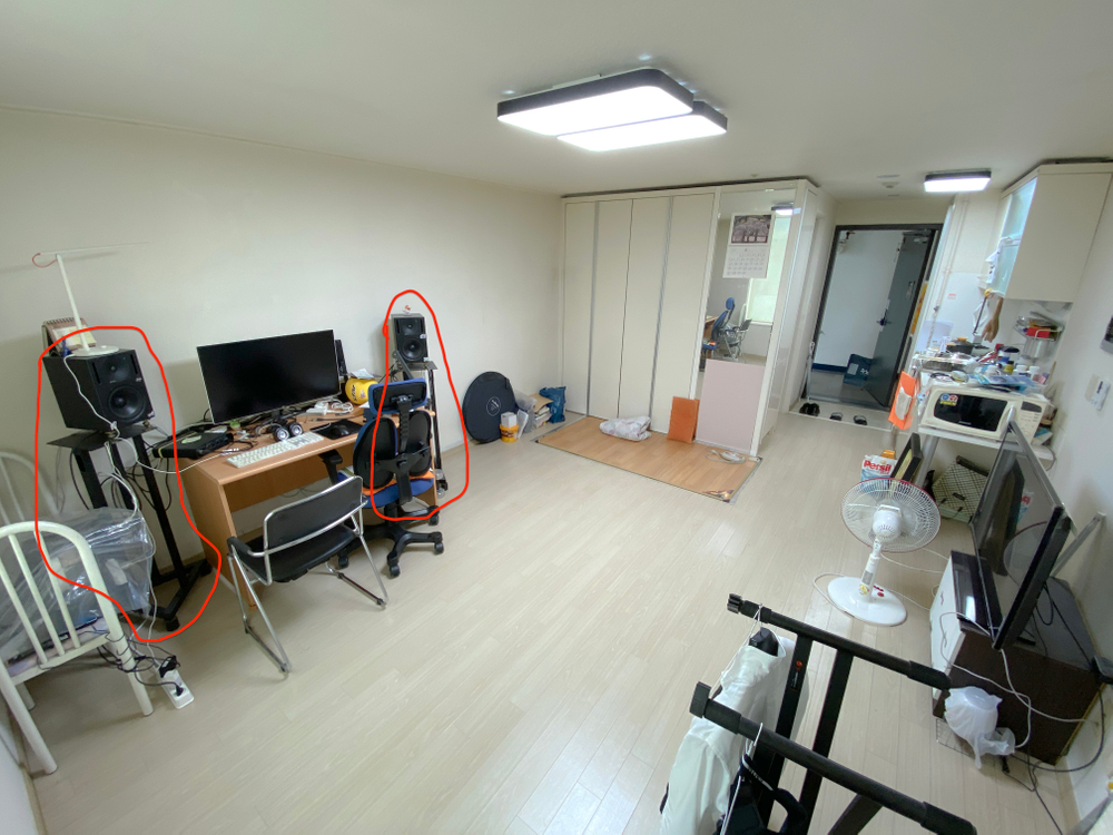 제네릭 1030A 스튜디오 모니터 스피커 1조 + QUIKLOK 스탠드 + 케이블 풀세트 이미지