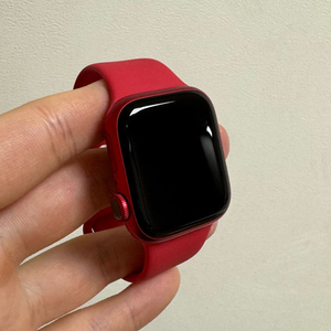 (거의 새것) 애플워치 9 41mm 셀룰러 레드 이미지