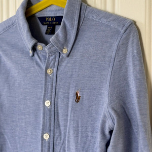 새상품)폴로 랄프로렌 여아 셔츠 원피스 M(8-10)