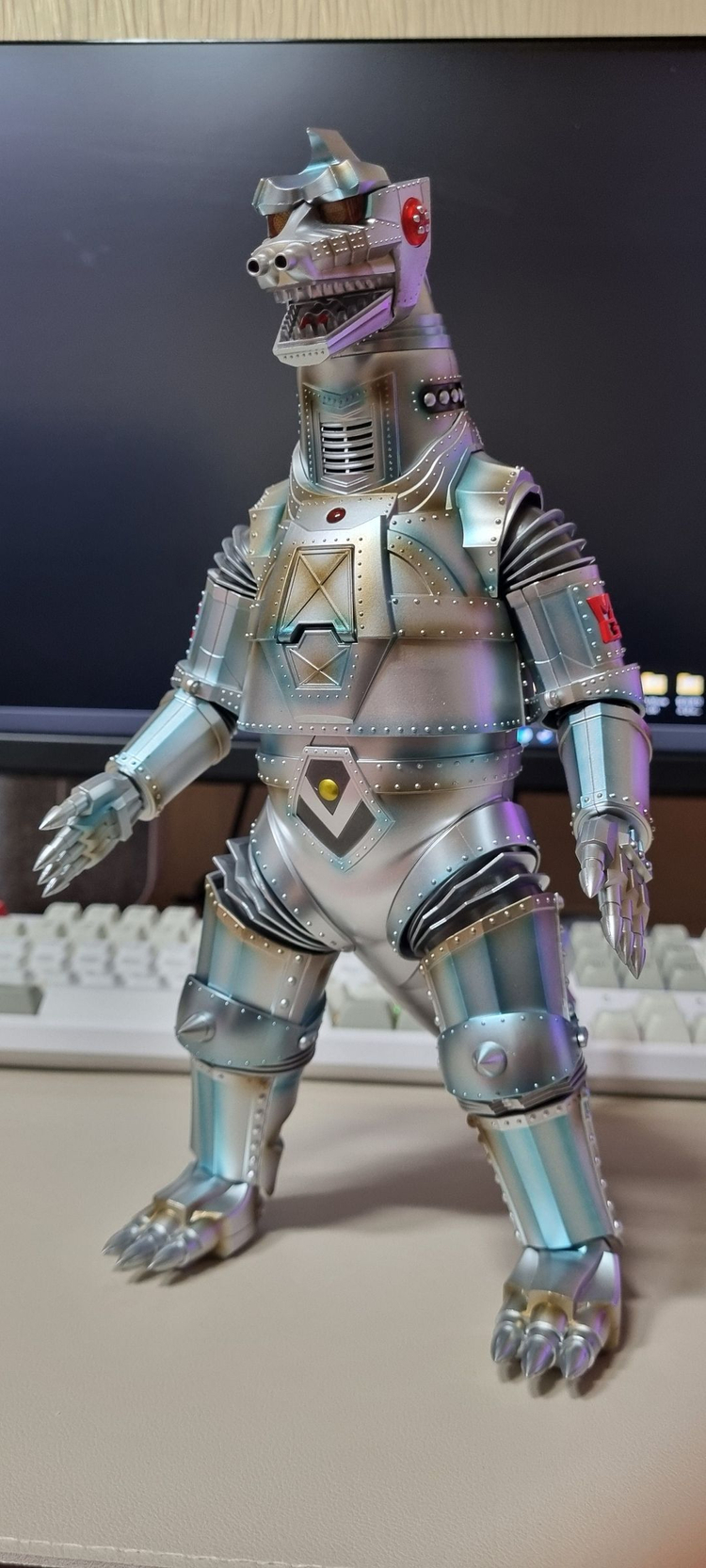 반다이 DX 초합금혼 고질라 대 메카고질라 1974 중고제품 이미지