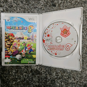 (매뉴얼O) 닌텐도 wii 마리오파티8 게임 CD 이미지