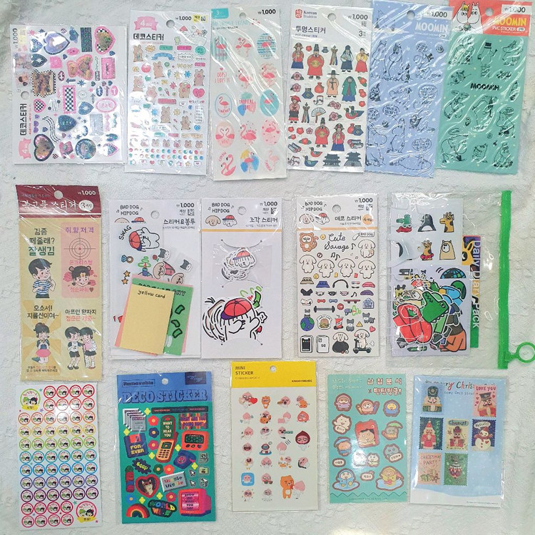 탑꾸 다꾸 스티커 일괄 처분 80여종 다꾸처분 다꾸일괄 이미지
