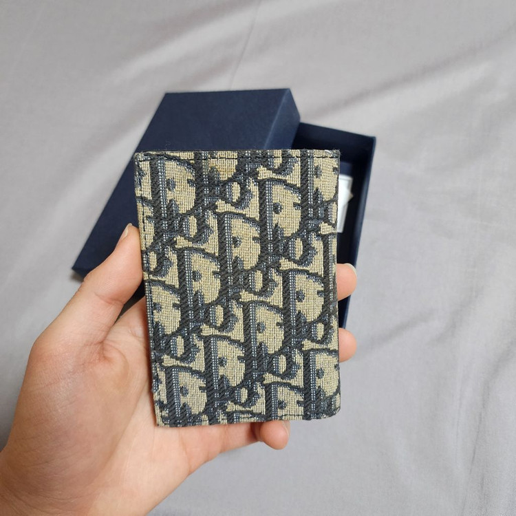 디올 오블리크 오거나이저 카드지갑 이미지