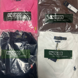 폴로 반팔 카라티( 2xl / 105-110) 슬림핏 일괄판매 이미지