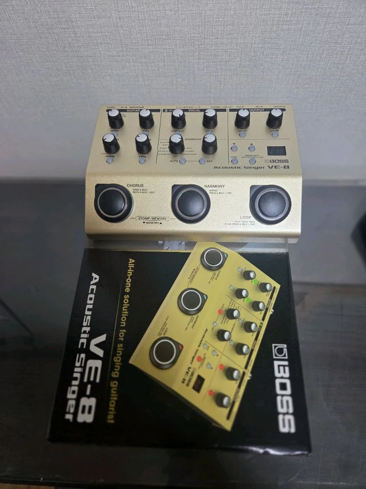 기타 및 보컬 이펙터 boss ve-8 이미지