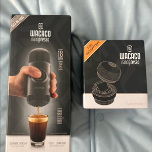 와카코 나노프레소 + ns 캡슐아답터