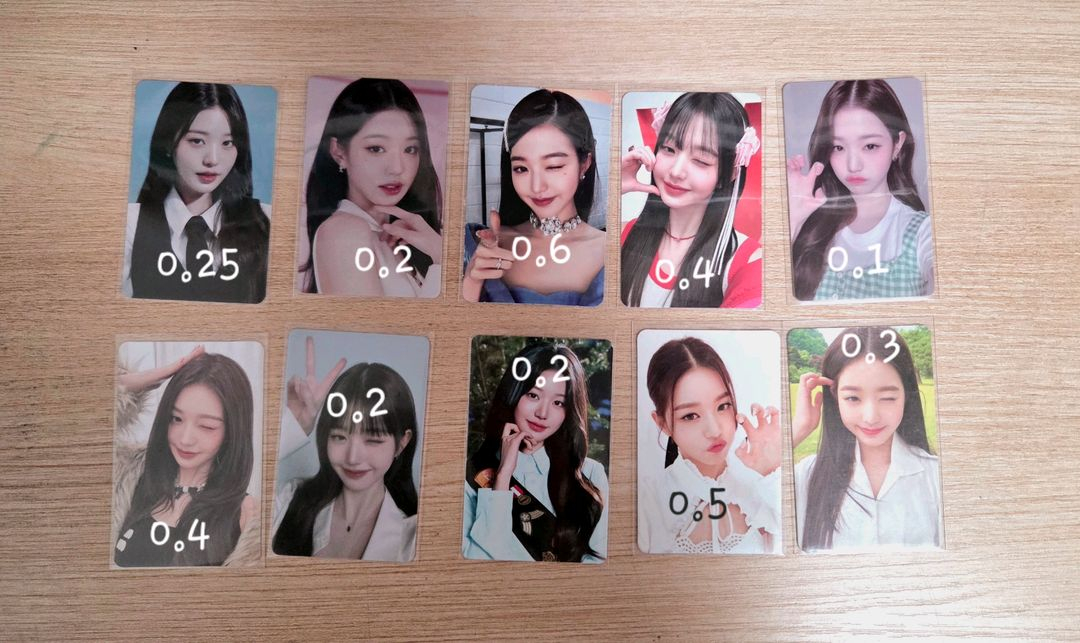 급처) 아이브 포카 판매합니다 이미지