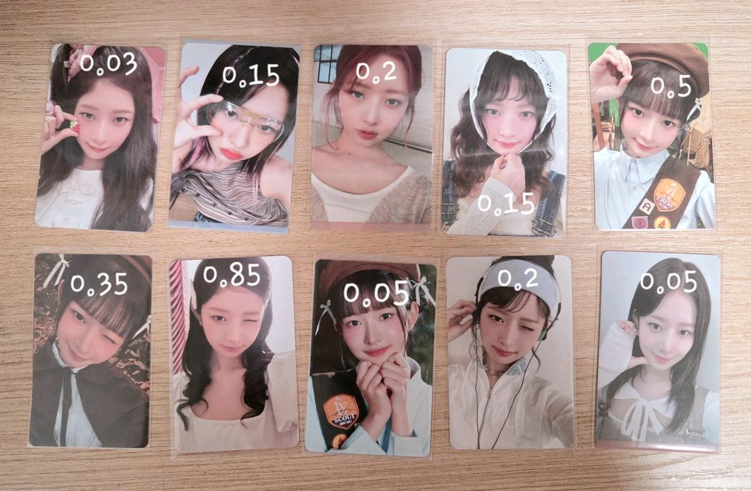 급처) 아이브 포카 판매합니다 이미지