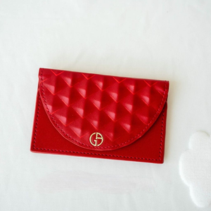 조르지오 아르마니 레드 카드지갑 이미지