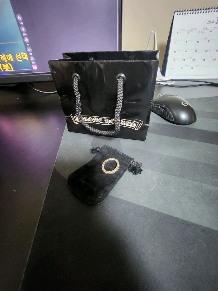 크롬하츠 퍽유링 3mm 판매합니다 이미지