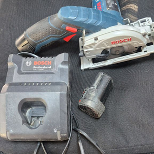 보쉬 10.8v 충전식 원형톱 세트