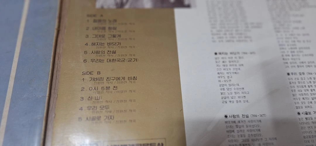 1회해변가요제,열기들 ( 피버스 ) LP음반 이미지