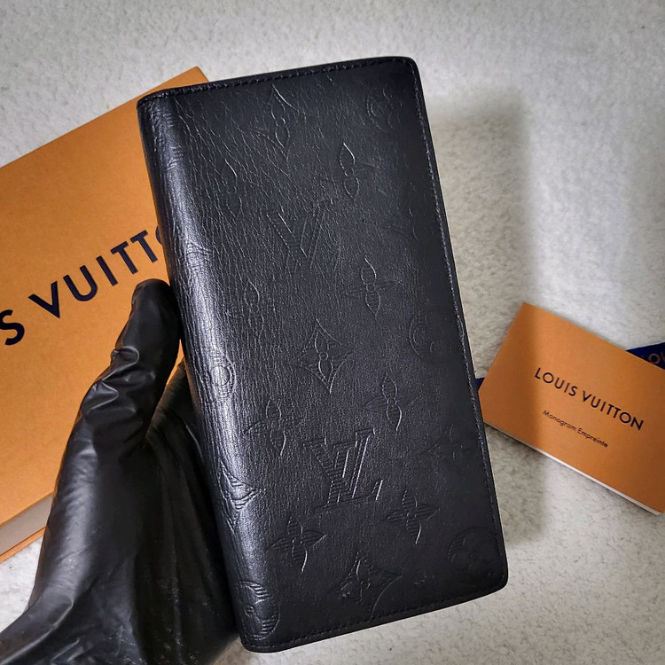 [정품] 루이비통 쉐도우 브라짜 장지갑--1