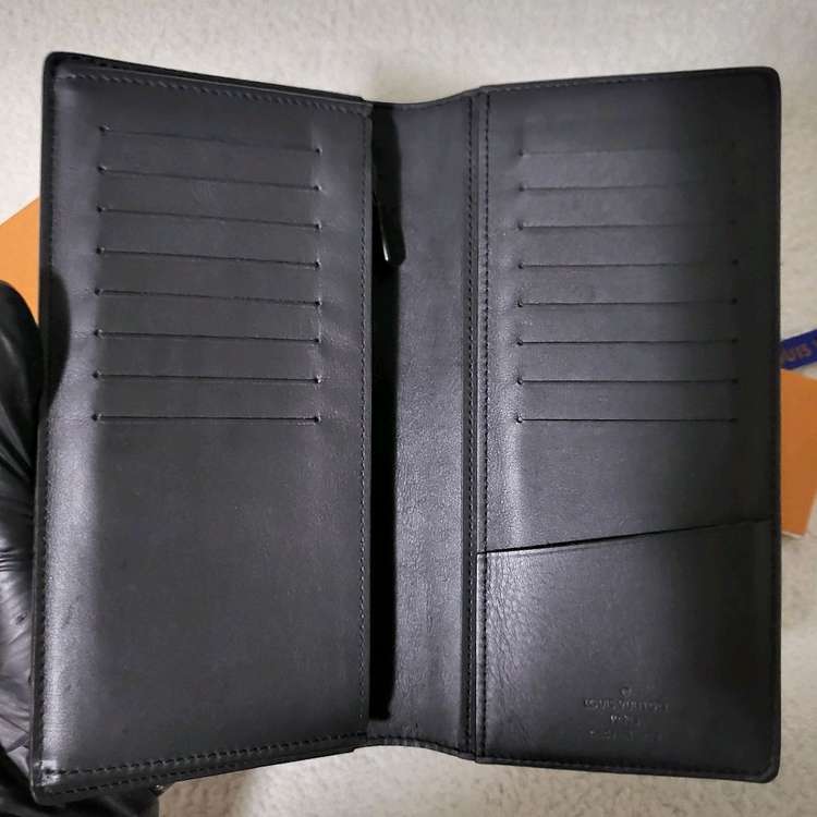 [정품] 루이비통 쉐도우 브라짜 장지갑--3