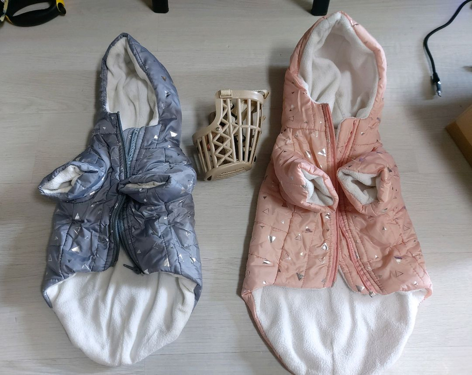 강아지 옷, 하네스, 목줄 등 잡다 세트 이미지