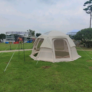 캠프밸리 스페이스돔 빅플러스 아이보리 이미지